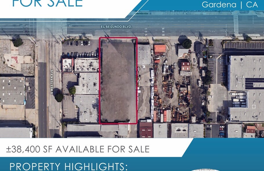 Primary Photo Of 1748 W El Segundo Blvd, Gardena Land For Sale