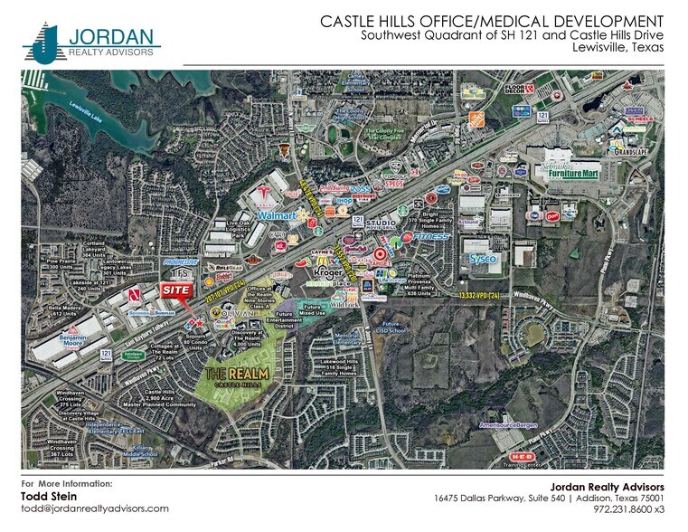 Primary Photo Of 120 Castle Hills Drive, Lewisville Land For Sale