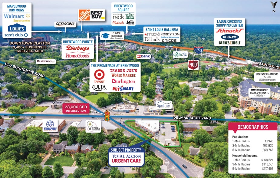More Photos Of 8213 Delmar Blvd, Saint Louis General Retail For Lease