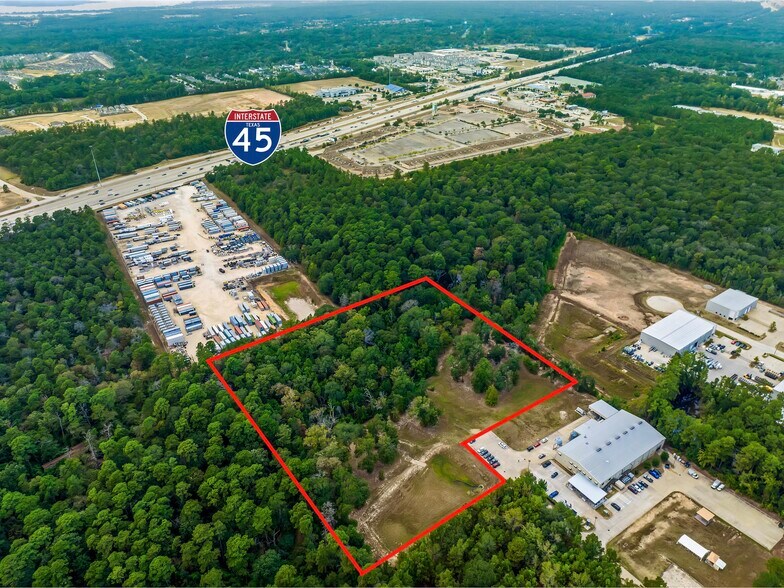 Primary Photo Of 3525 N Frazier St, Conroe Land For Sale