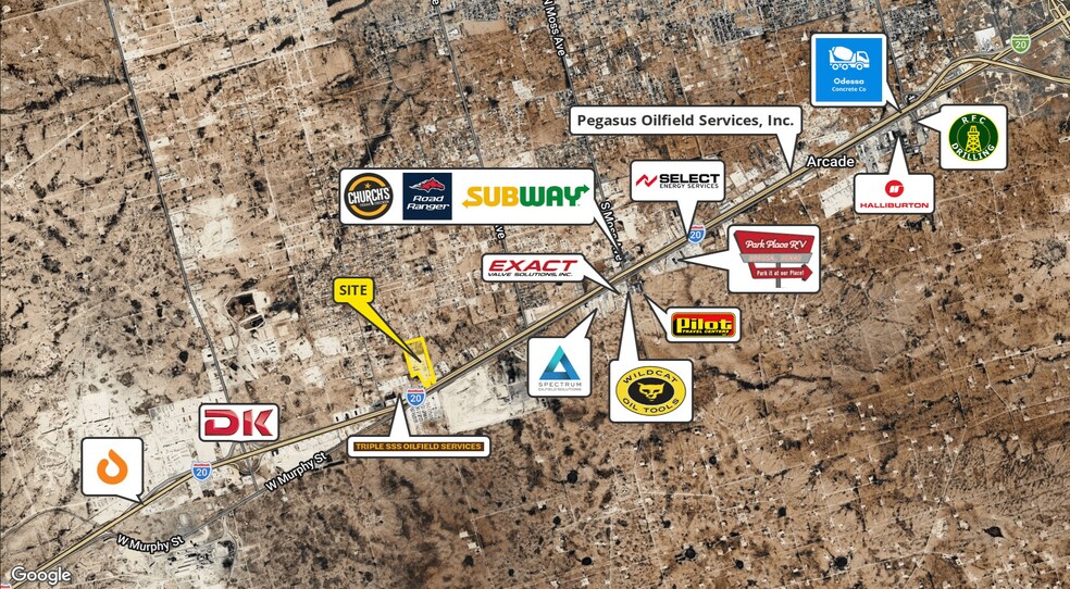 More Photos Of 13530 Interstate 20 Service rd, Odessa Land For Sale