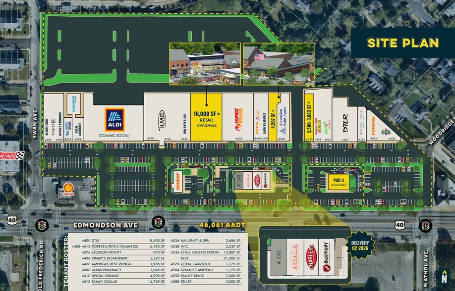 More Photos Of Edmondson Ave, Baltimore Land For Lease