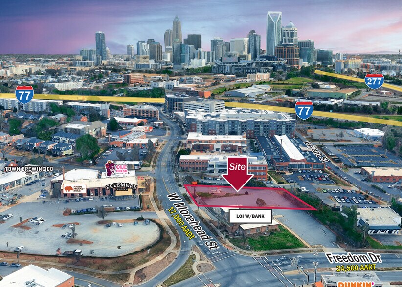 Primary Photo Of West Morehead St @ Freedom Drive, Charlotte Land For Lease
