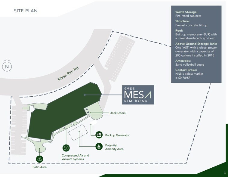More Photos Of 9955 Mesa Rim Rd, San Diego Light Manufacturing For Lease