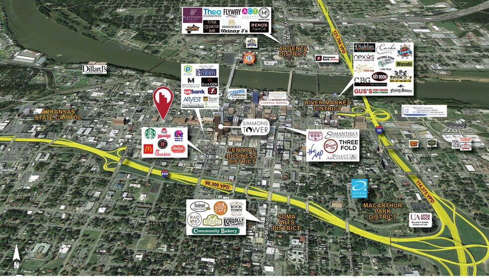 More Photos Of 824 W Capitol Ave, Little Rock Restaurant For Sale