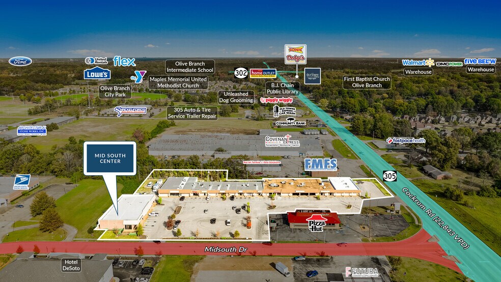 More Photos Of 8200 Midsouth dr, Olive Branch General Retail For Sale