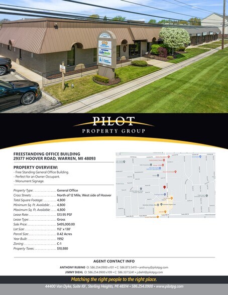 More Photos Of 29377 Hoover Rd, Warren Medical For Sale