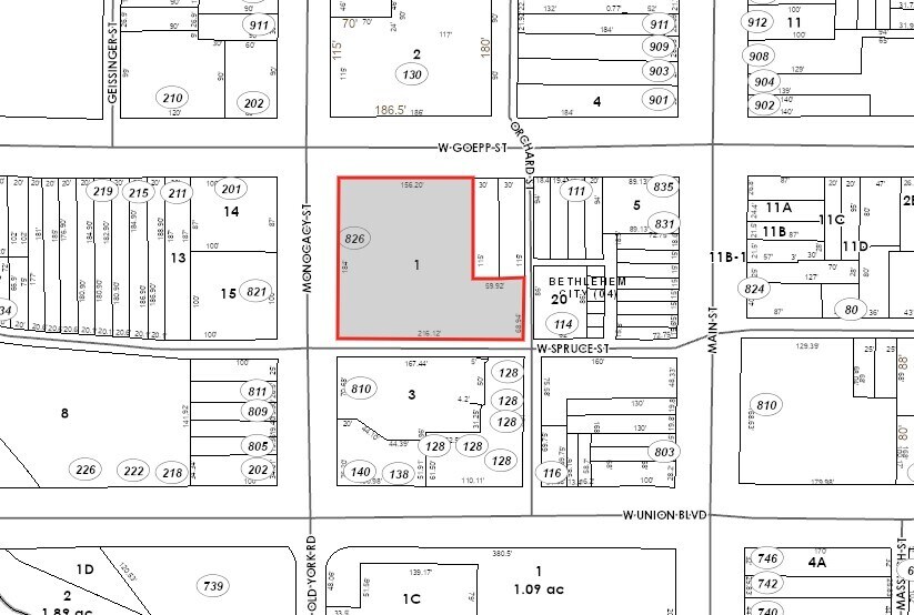 More Photos Of 826 Monocacy St, Bethlehem Storefront Retail Office For Sale