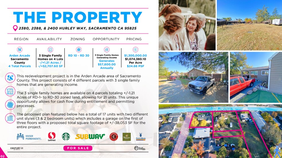 More Photos Of 2380-2400 Hurley Way, Sacramento Land For Sale