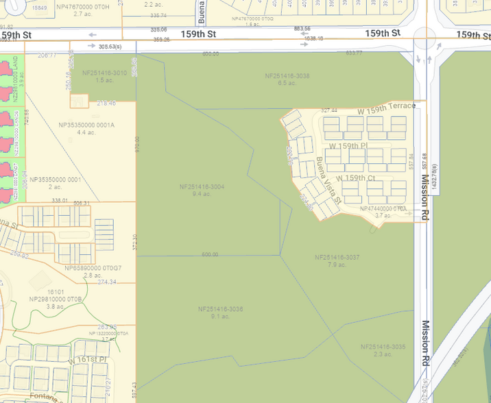 Primary Photo Of 159th St @ Mission Rd., Overland Park Land For Sale