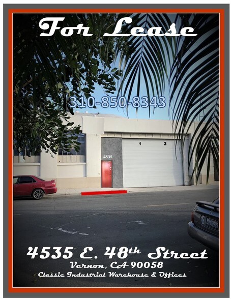 More Photos Of 4515-4561 E 48th St, Vernon Warehouse For Lease