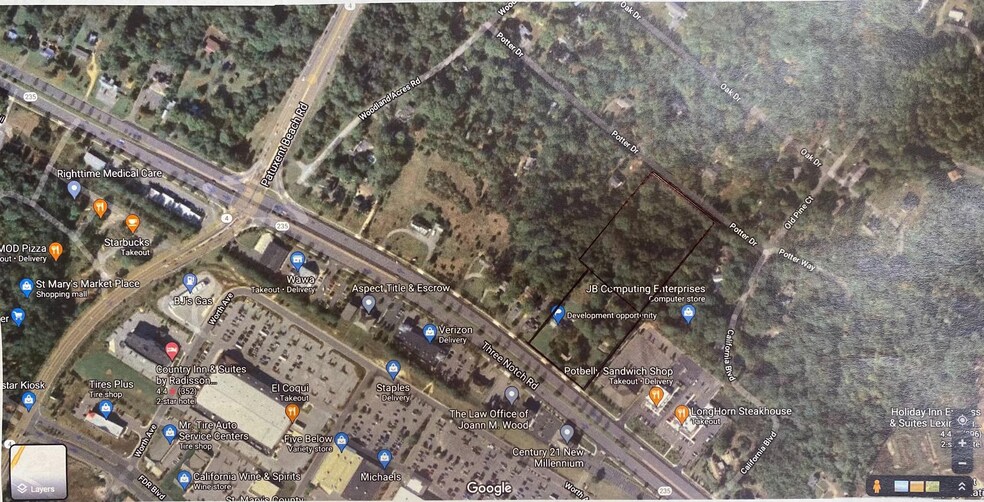 Primary Photo Of 23092 Three Notch Rd, California Office Residential For Sale