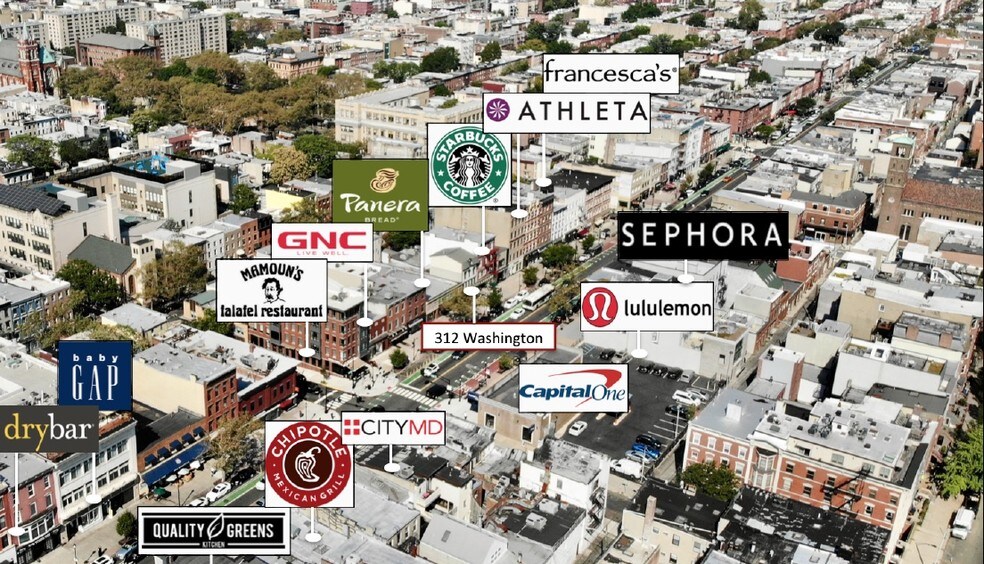 More Photos Of 312 Washington St, Hoboken Storefront For Lease