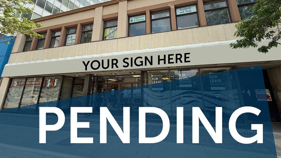 Primary Photo Of 346 Portage Av, Winnipeg Office For Lease