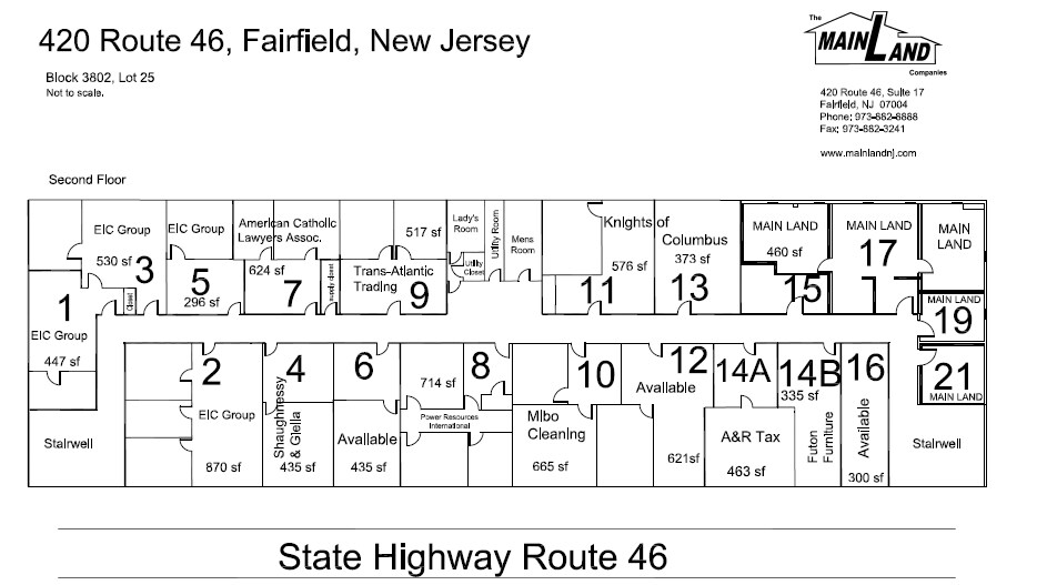 More Photos Of 420 Rt 46 E, Fairfield Storefront Retail Office For Lease