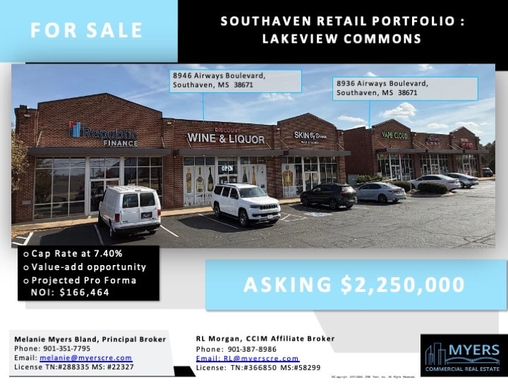 Primary Photo Of , Southaven General Retail For Sale