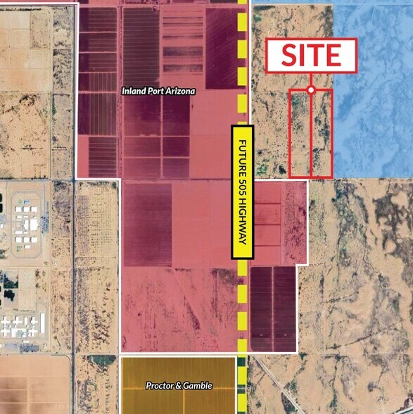 More Photos Of NEC Hanna & Vail Rd, Eloy Land For Sale