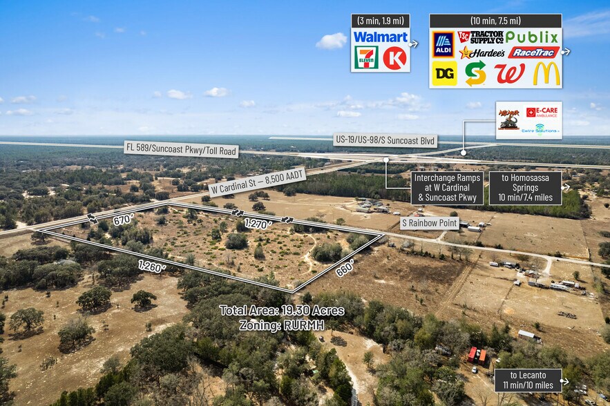 More Photos Of 6725 S Rainbow Pt, Homosassa Land For Sale
