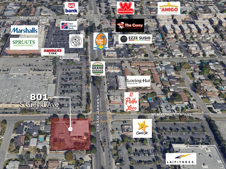 More Photos Of 801 S Grand Ave, Glendora Storefront Retail Office For Sale