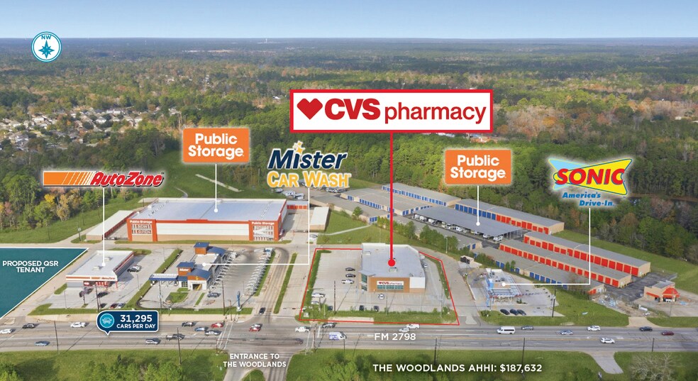 More Photos Of 29015 FM 2978 Rd, Magnolia General Retail For Sale