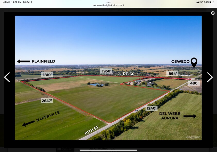 More Photos Of 25605 W 111th St, Plainfield Land For Sale