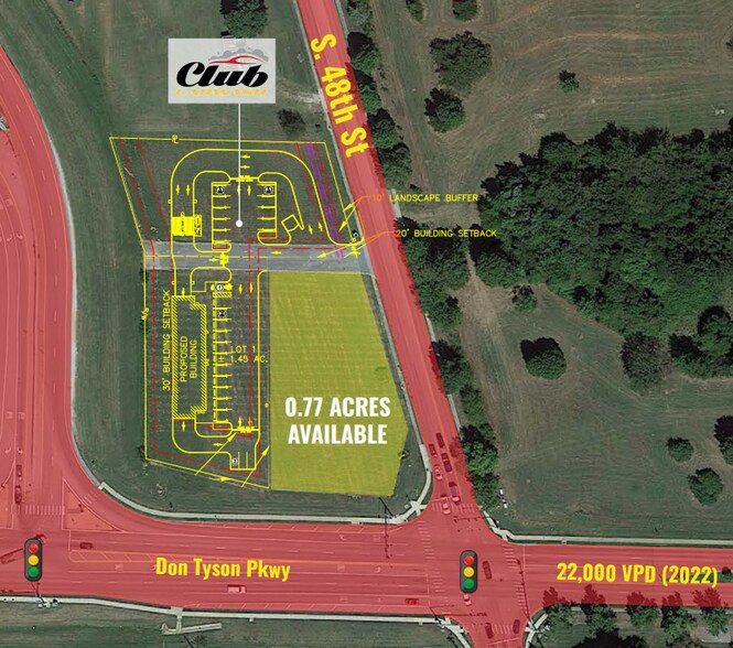 Primary Photo Of 3598 S 48th St, Springdale Land For Lease