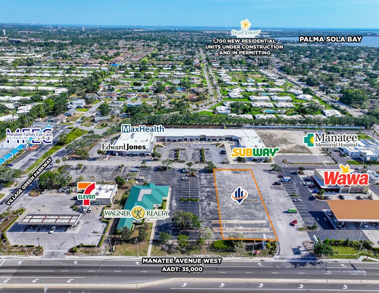 Primary Photo Of 7405 Manatee Ave W, Bradenton Land For Lease