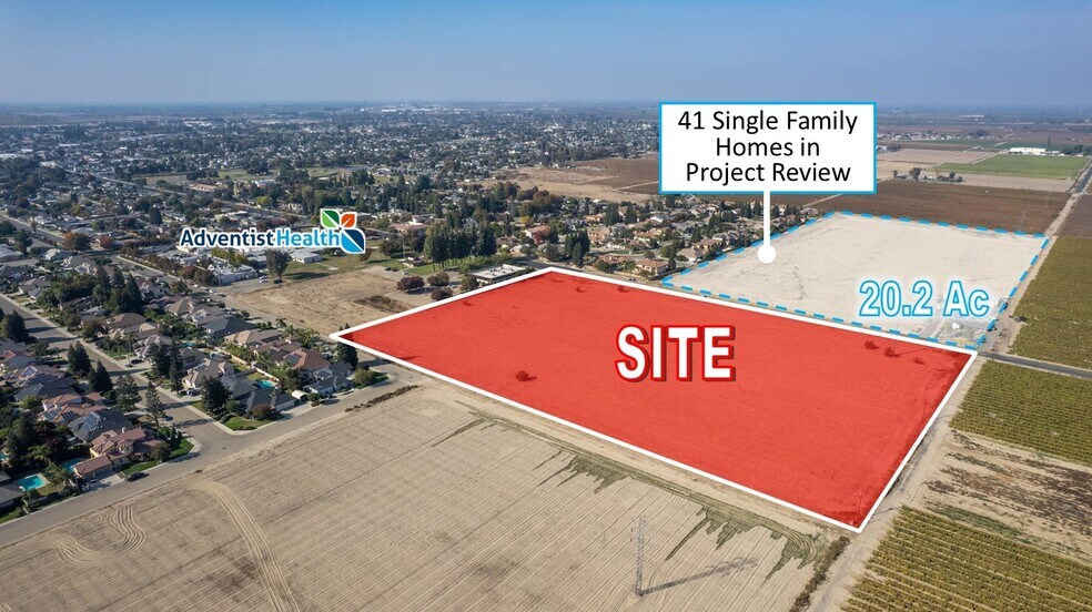 Primary Photo Of 1000 Rose Ave, Selma Land For Sale