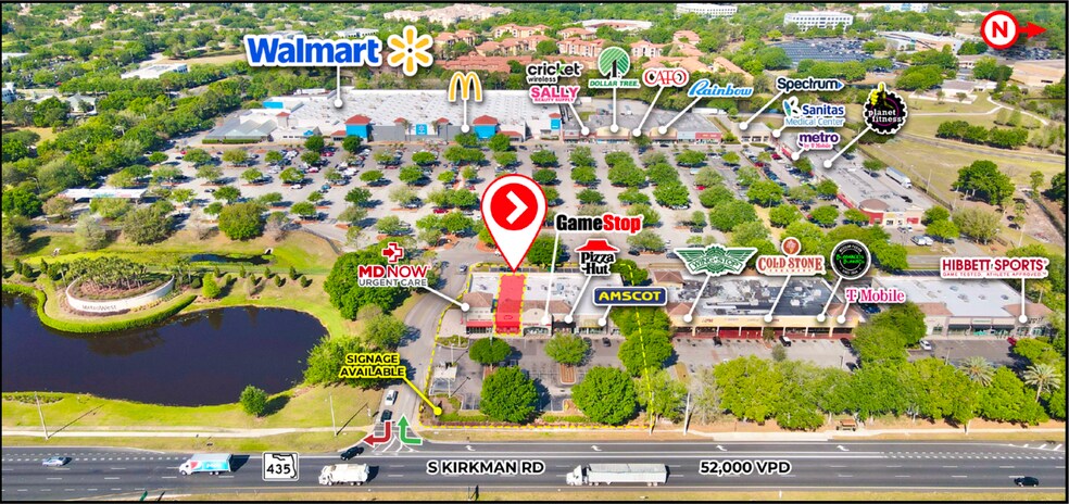More Photos Of 2422-2432 S Kirkman Rd, Orlando Freestanding For Lease