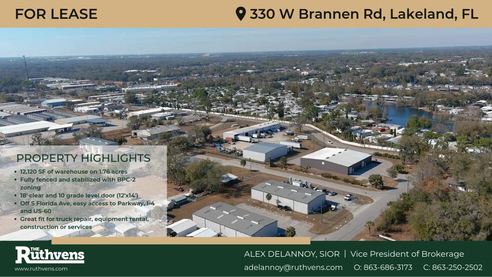 Primary Photo Of 330 W Brannen Rd, Lakeland Service For Lease