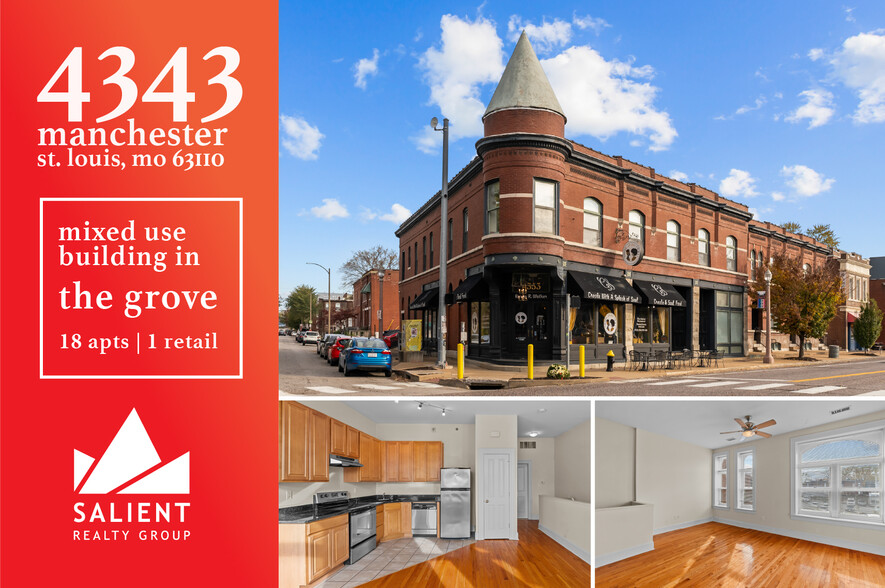 Primary Photo Of 4343-4353 Manchester Ave, Saint Louis Apartments For Sale