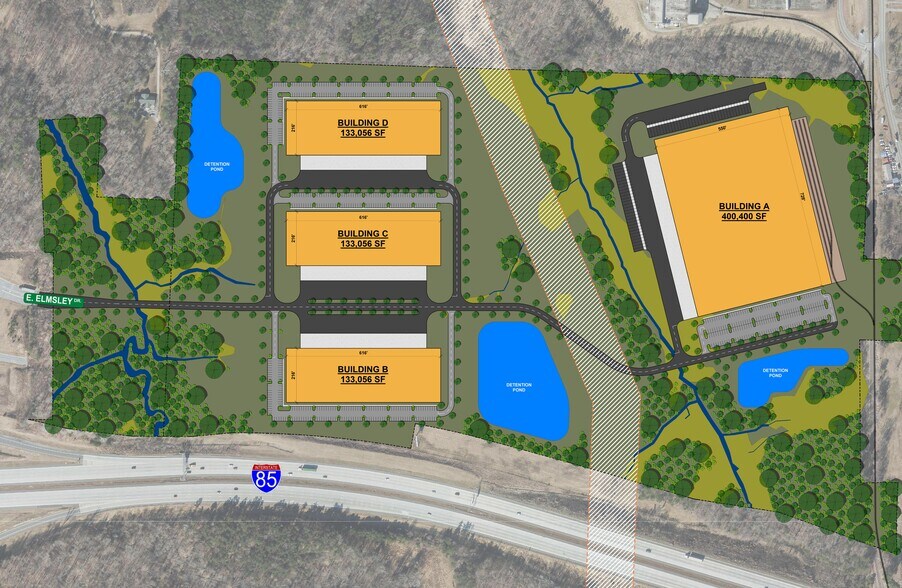 More Photos Of 121 E Elmsley Dr, Greensboro Distribution For Lease