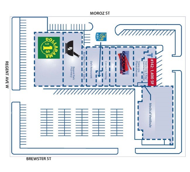 More Photos Of 701 W Regent Ave, Winnipeg General Retail For Lease