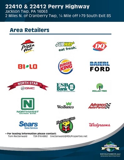 More Photos Of 22412 Perry Hwy, Zelienople Unknown For Lease