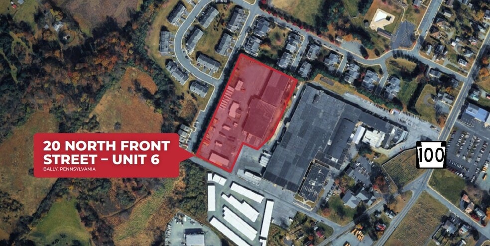 Primary Photo Of 20 N Front St, Bally Distribution For Sale