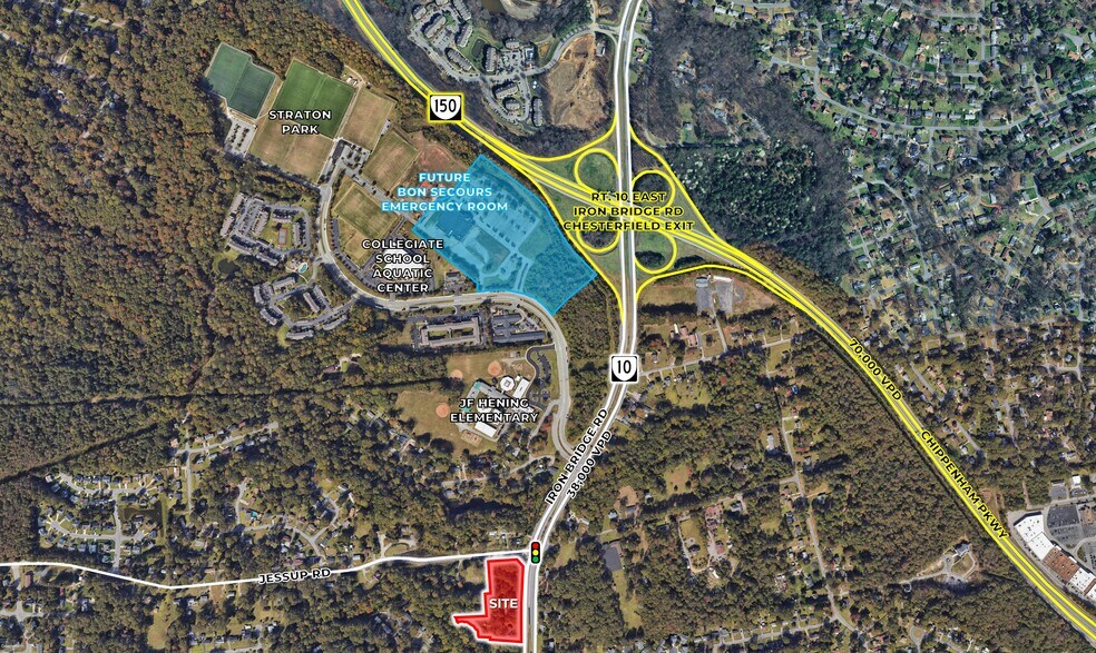 More Photos Of 5400-5436 Iron Bridge Rd, North Chesterfield Land For Sale