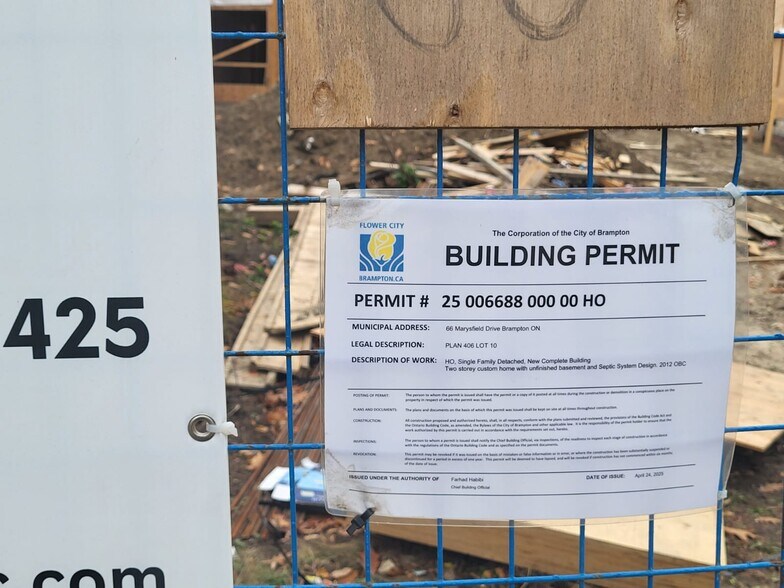 More Photos Of 68 Marysfield Drive Dr, Brampton Land For Sale