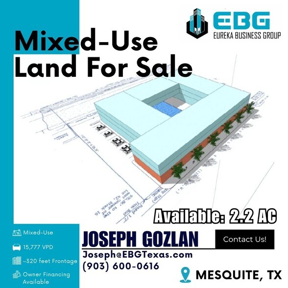 Primary Photo Of 4737 Gus Thomasson Rd, Mesquite Land For Sale