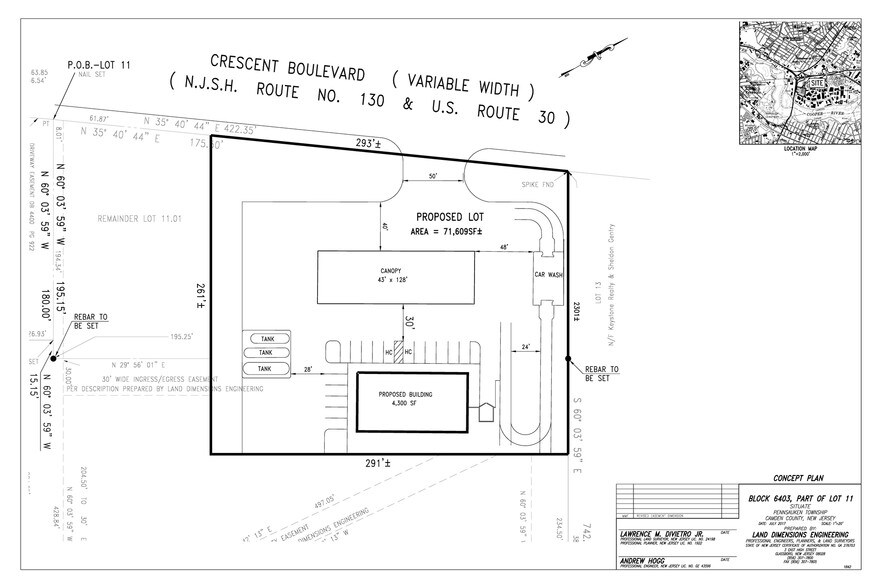 More Photos Of 7500 S Crescent Blvd, Pennsauken Land For Sale