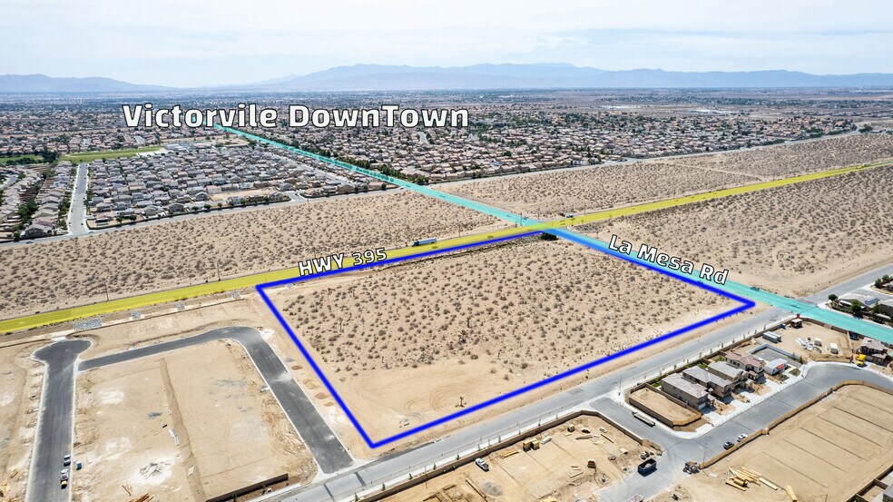 Highway 395 La Mesa Road, Victorville, CA 92392 Land For Sale