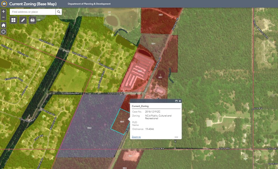 More Photos Of 2601 Highway 59, Mandeville Land For Sale