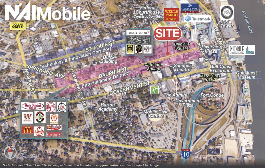 More Photos Of 210 Dauphin St, Mobile Storefront Retail Office For Lease