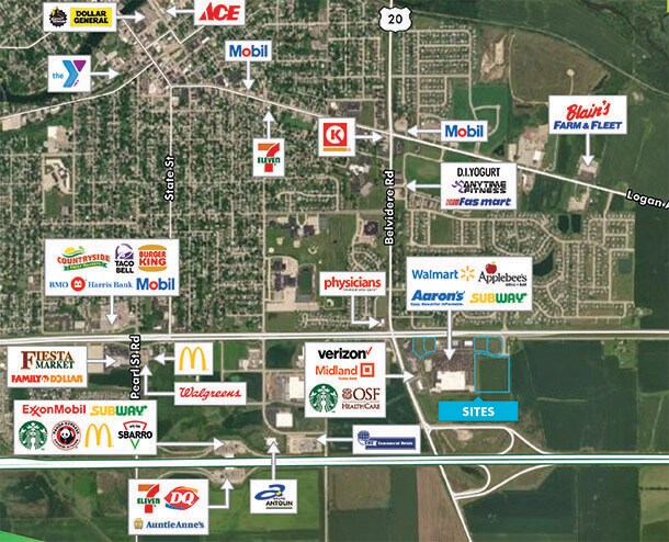 Primary Photo Of Gateway Center Dr, Belvidere Land For Sale
