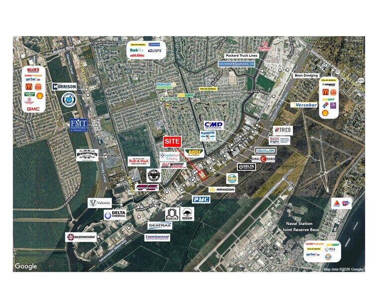 More Photos Of 2211 - 2217 Engineers Rd, Belle Chasse Unknown For Lease