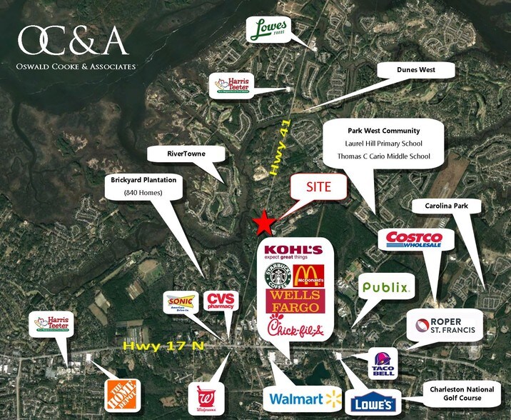 More Photos Of 0 Joe Rouse Rd, Mount Pleasant Land For Lease