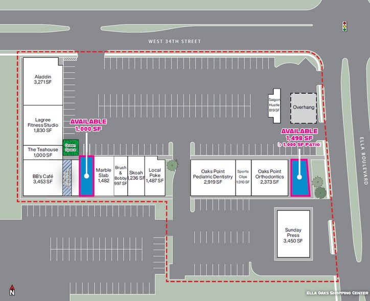 Primary Photo Of 1737-1765 W 34th, Houston Unknown For Sale