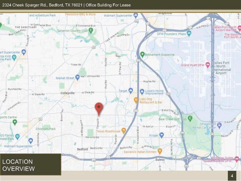 More Photos Of 2324 Cheek Sparger Rd, Bedford Office For Lease