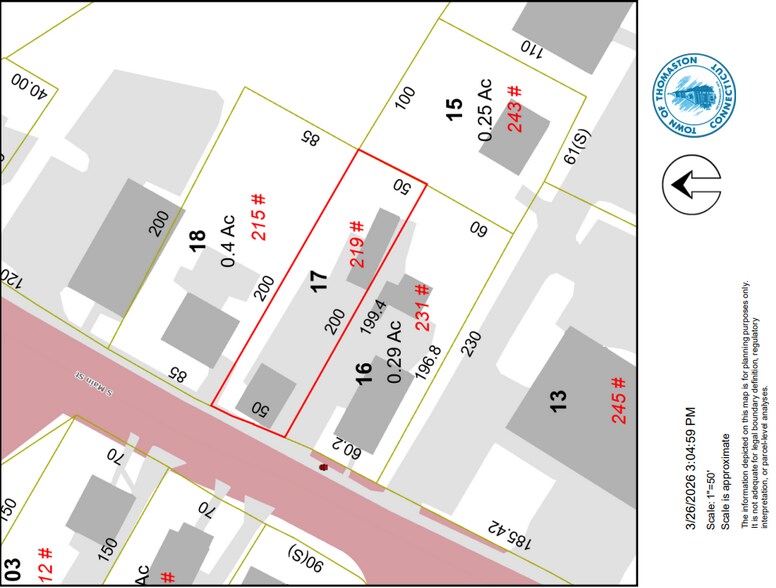 More Photos Of 219 S Main St, Thomaston General Retail For Sale