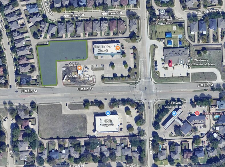 More Photos Of 1535 E Main St, Allen Land For Lease