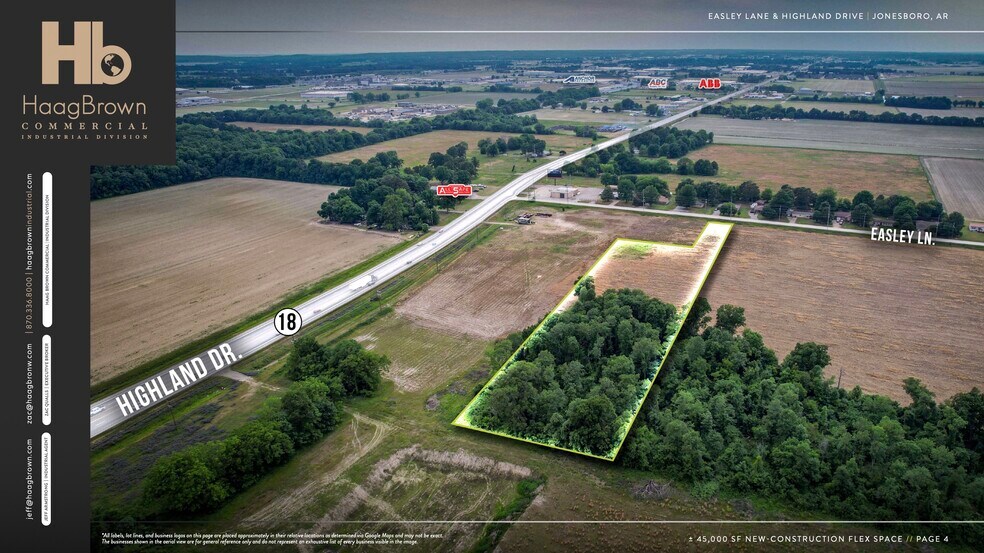 More Photos Of 6904 E Highland Dr, Jonesboro Land For Lease